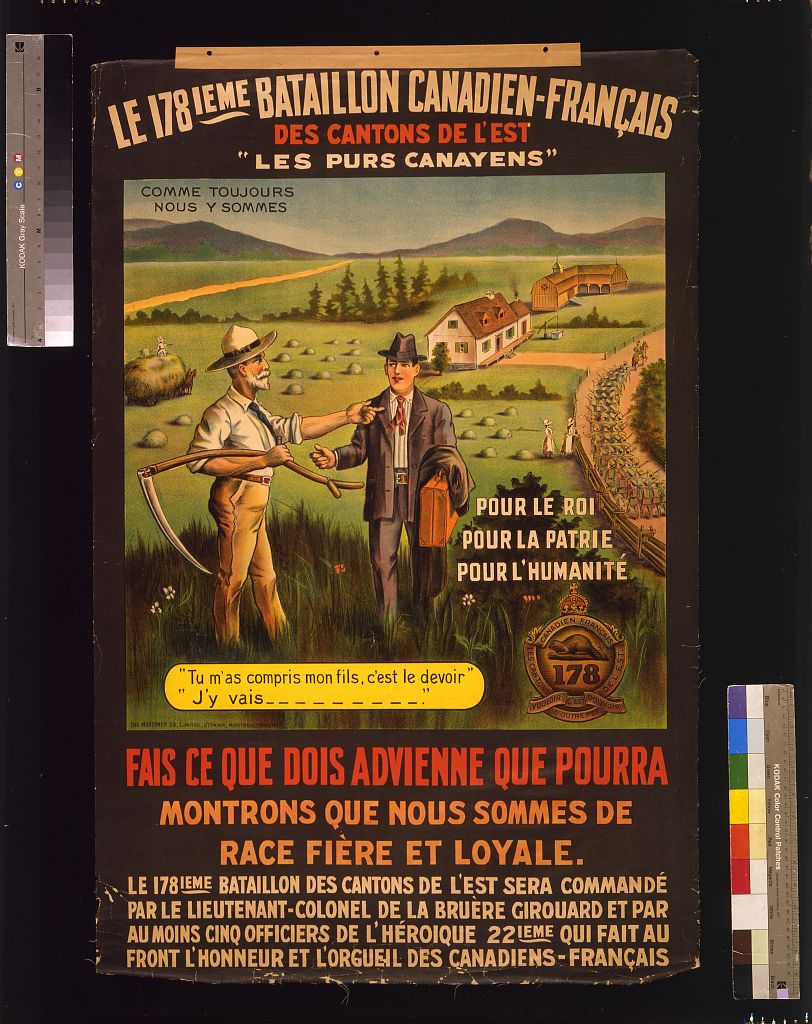 A picture of Le 178ieme Bataillon Canadien-Français des cantons de l'est