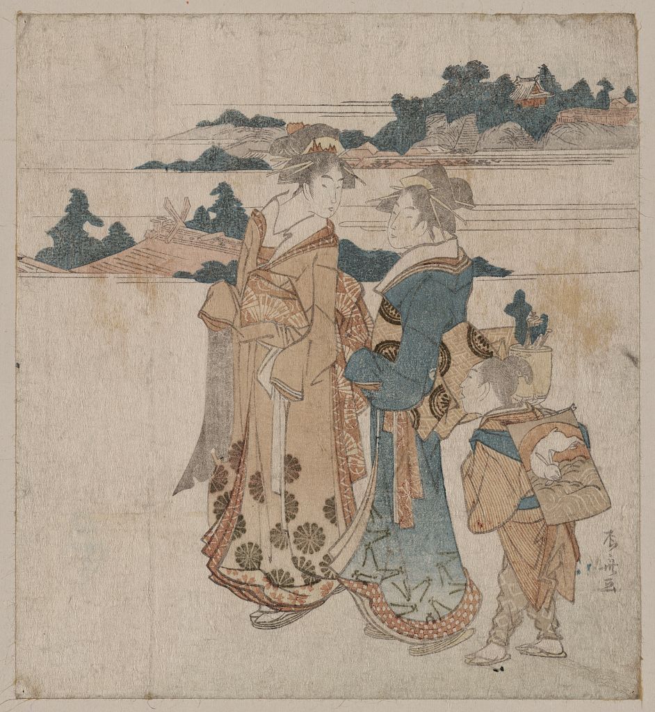 A picture of Miyamōde suru bijin