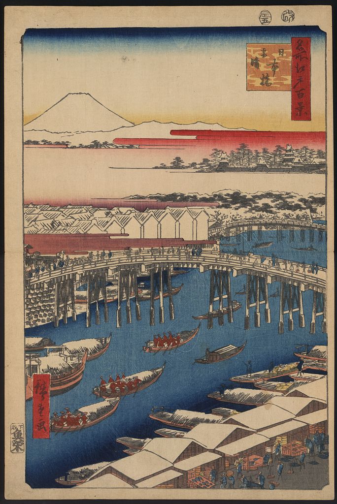 A picture of Nihonbashi yukibare