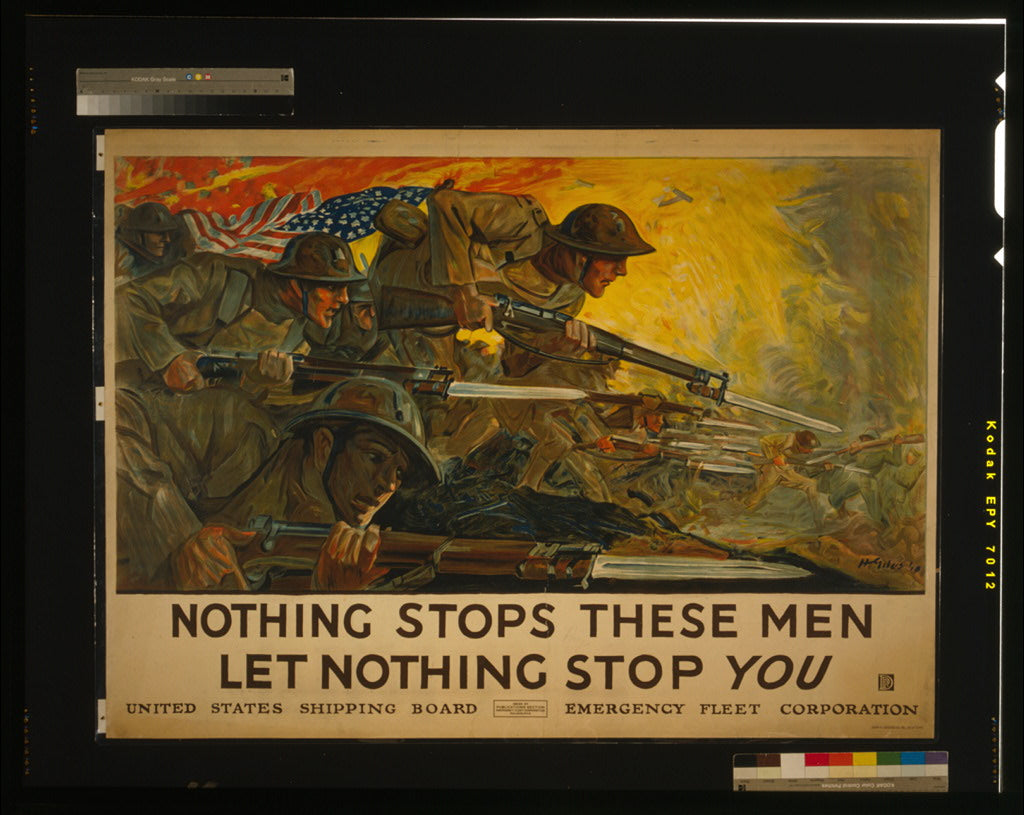 A picture of Nothing stops these men, let nothing stop you