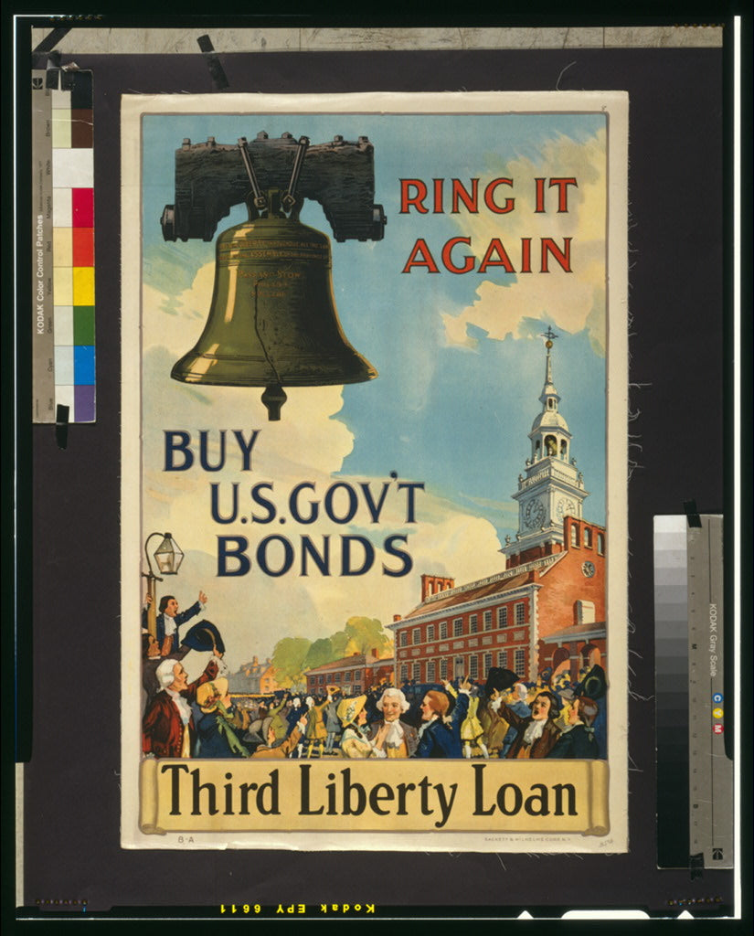 A picture of Ring it again Buy U.S. Gov't Bonds, Third Liberty Loan /