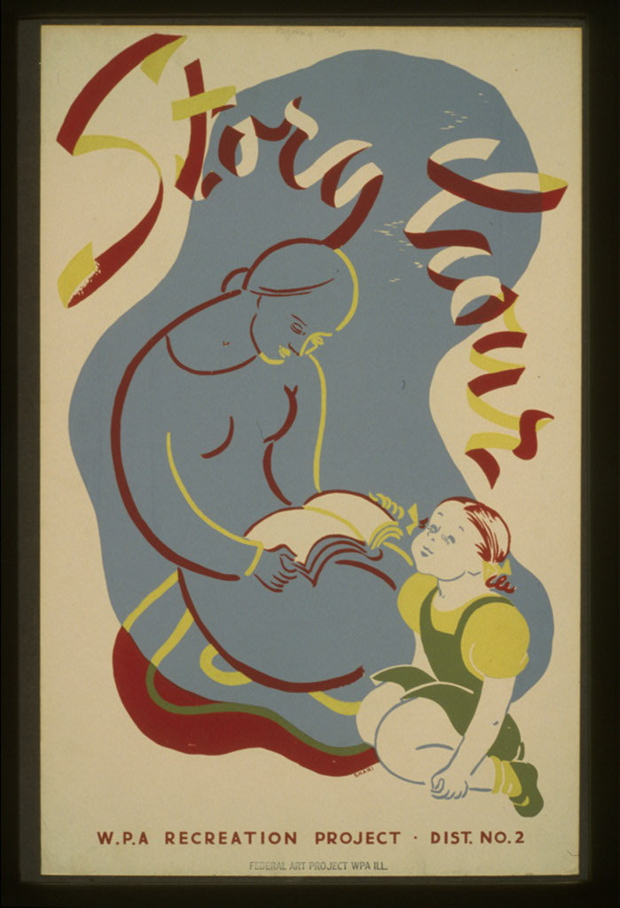 A picture of Story hour W.P.A recreation project - Dist. no. 2 /