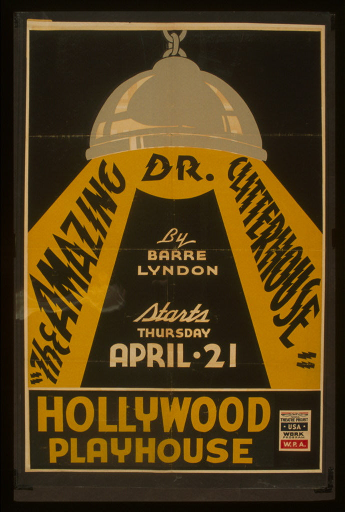 A picture of "The amazing Dr. Clitterhouse" by Barre Lyndon