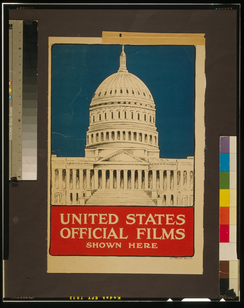 A picture of United States official films shown here