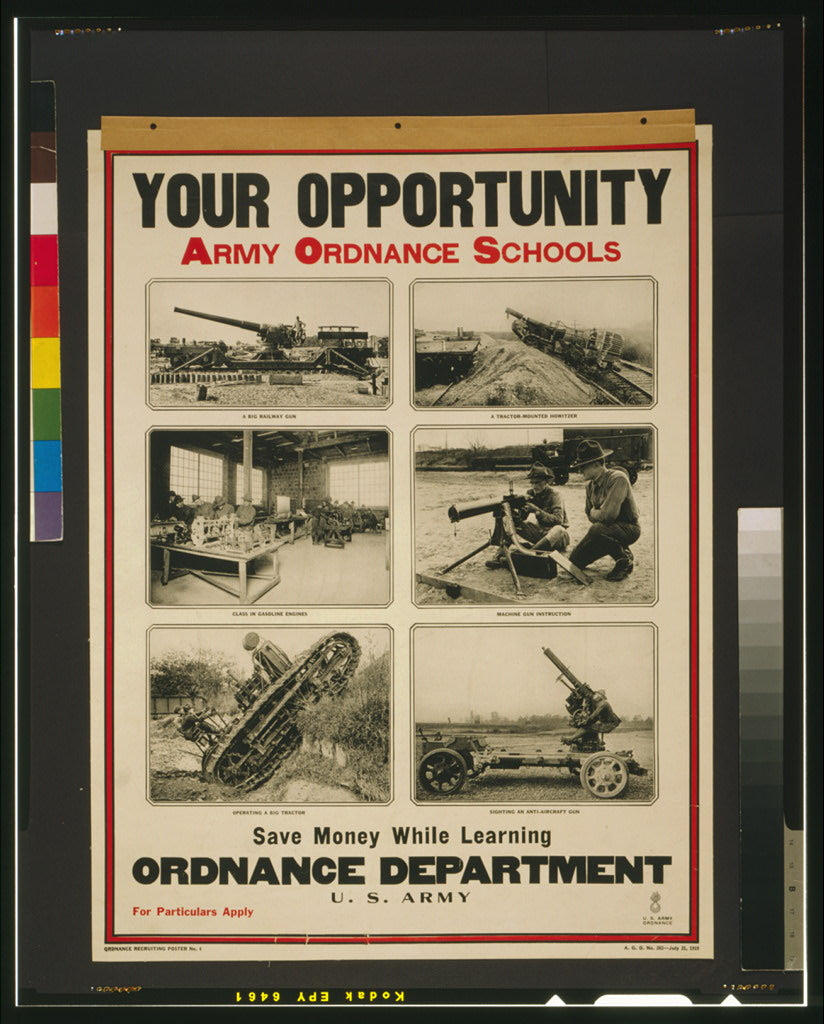 A picture of Your opportunity - Army ordnance schools