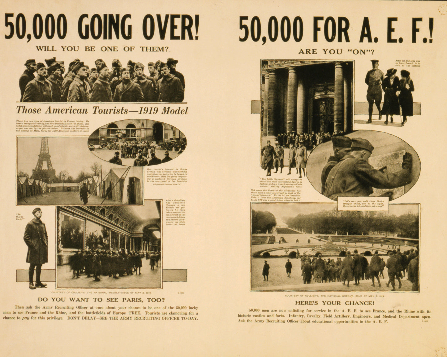 A picture of 50,000 going over! Will you be one of them? 50,000 for A.E.F.! Are you "on"?