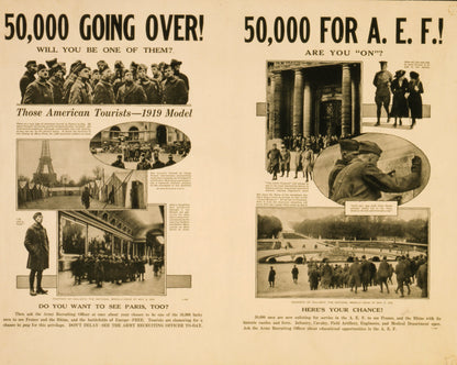A picture of 50,000 going over! Will you be one of them? 50,000 for A.E.F.! Are you "on"?