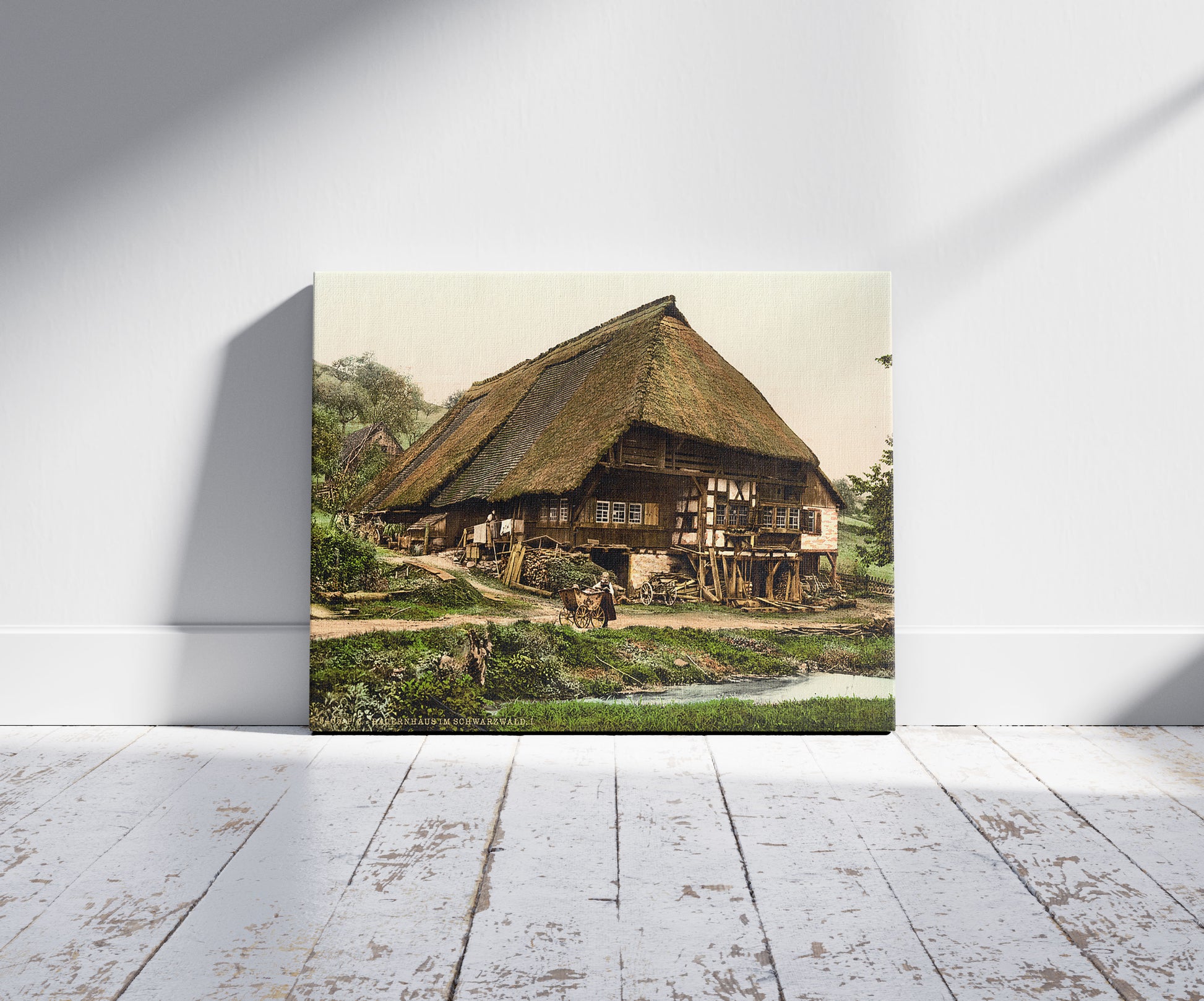 A picture of A Peasant's house, Black Forest, Baden, Germany