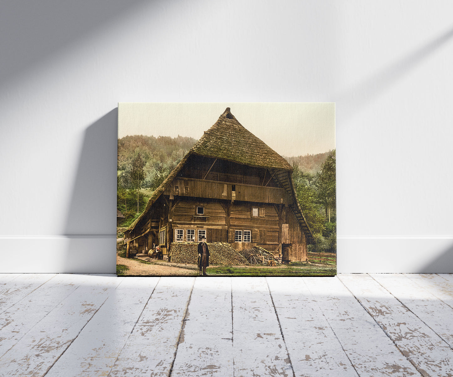 A picture of A Peasant's house, Black Forest, Baden, Germany