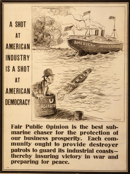 A picture of A shot at American industry is a shot at American democracy