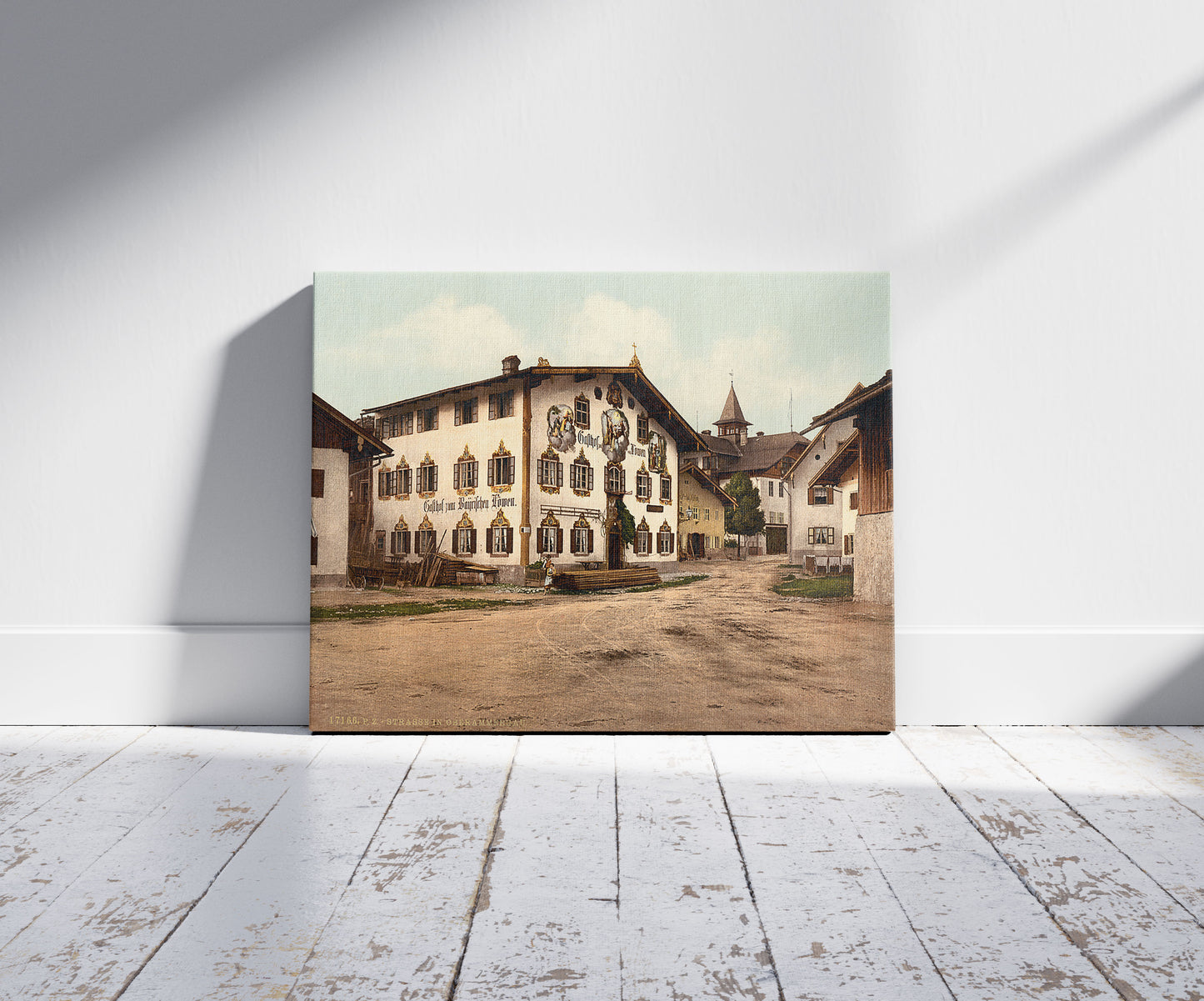 A picture of A Street, Oberammergau, Upper Bavaria, Germany