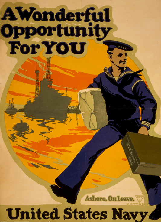 A picture of A wonderful opportunity for you--United States Navy