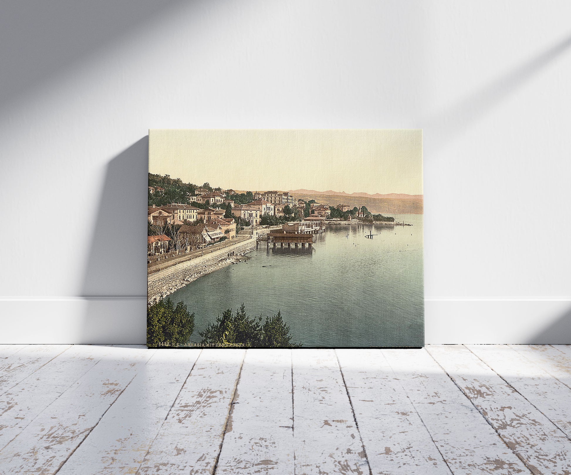 A picture of Abbazia, the Baths, Istria, Austro-Hungary