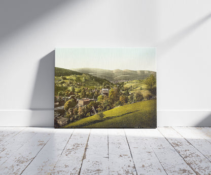 A picture of Agnetendorf, towards the Schneegruben, Riesengebirge, Germany