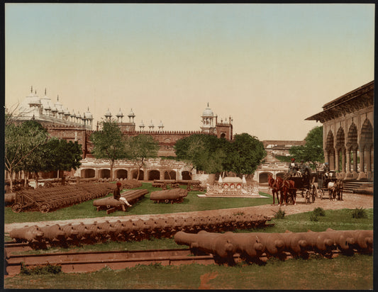 A picture of Agra. Cucharree and Hall of Public Audience