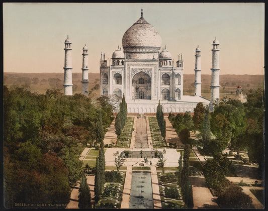 A picture of Agra. Taj Mahal