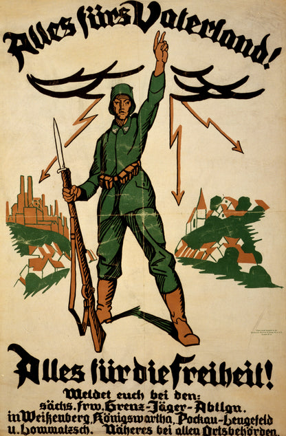 A picture of Alles fürs Vaterland! Alles für die Freiheit!