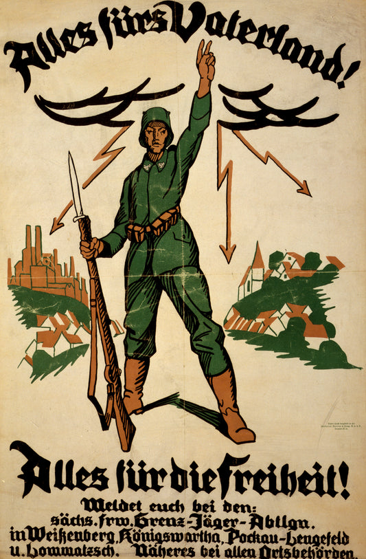 A picture of Alles fürs Vaterland! Alles für die Freiheit!