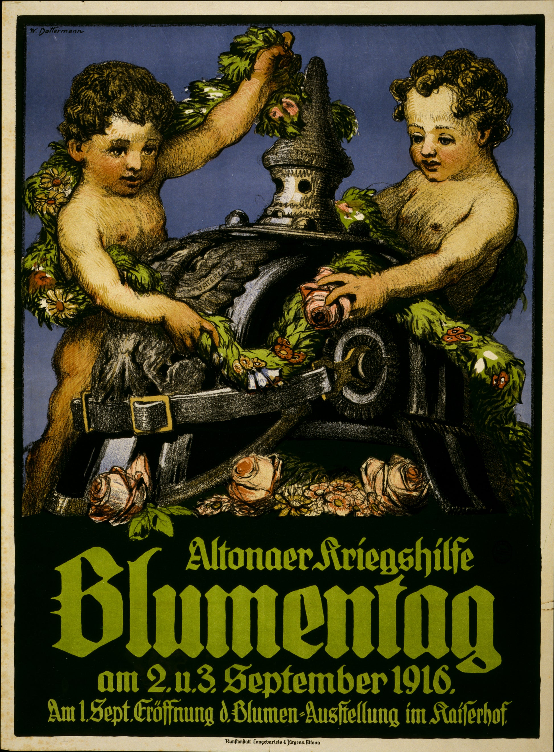 A picture of Altonaer Kriegshilfe Blumentag