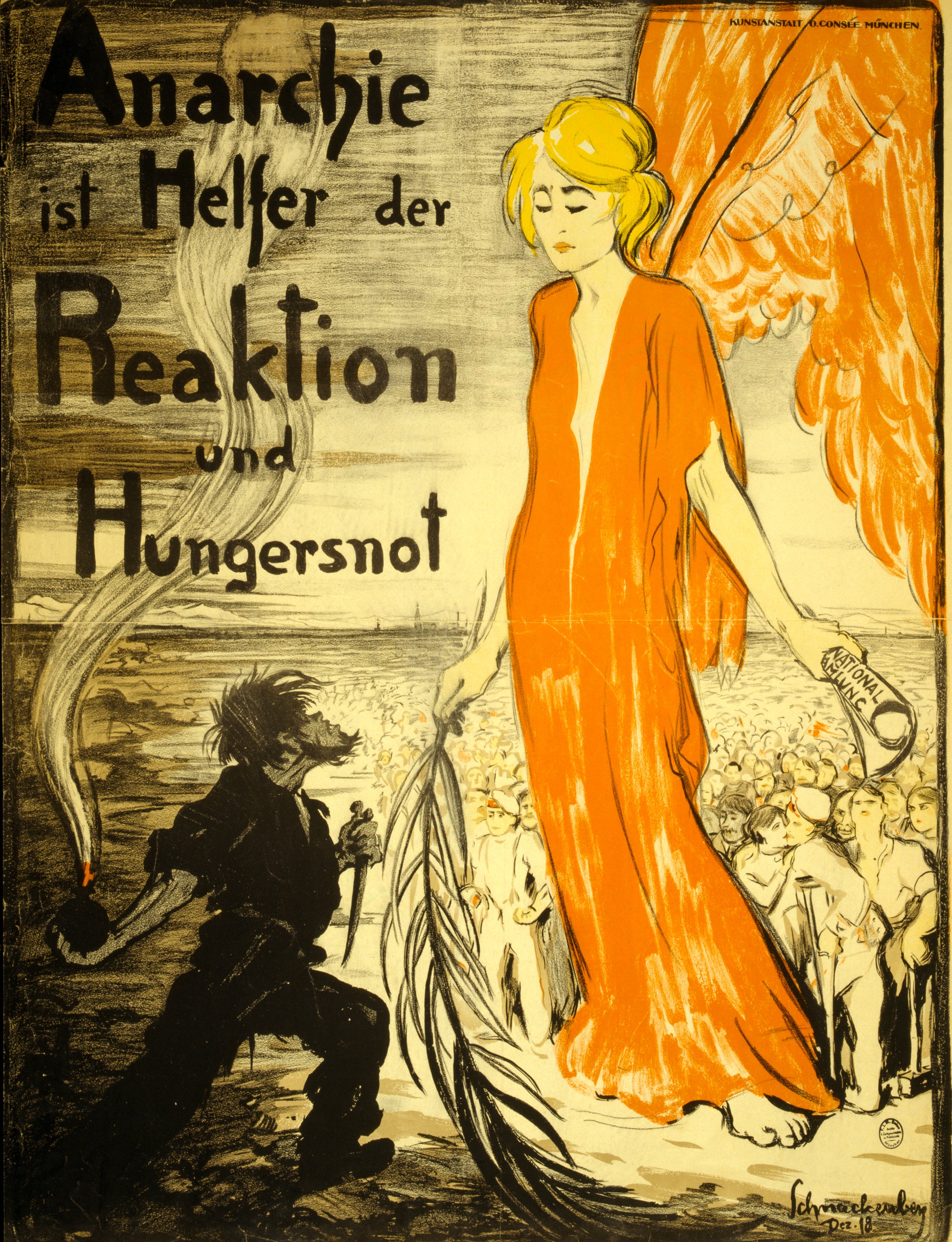 A picture of Anarchie ist Helfer der Reaktion und Hungersnot