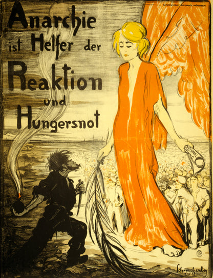 A picture of Anarchie ist Helfer der Reaktion und Hungersnot