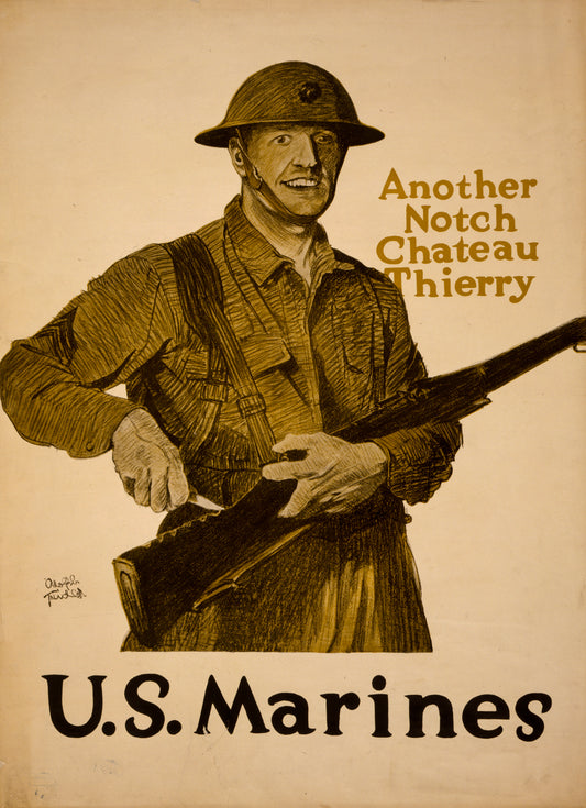 A picture of Another notch, Chateau Thierry - U.S. Marines