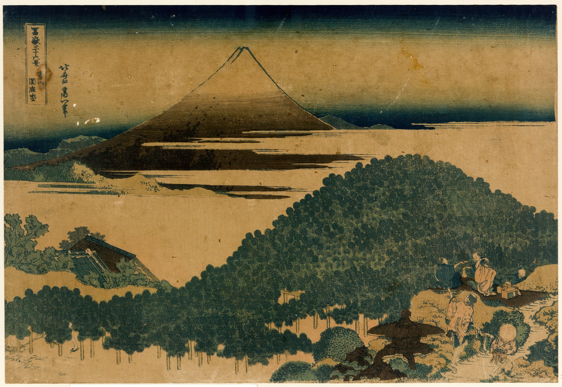 A picture of Aoyama enza no matsu