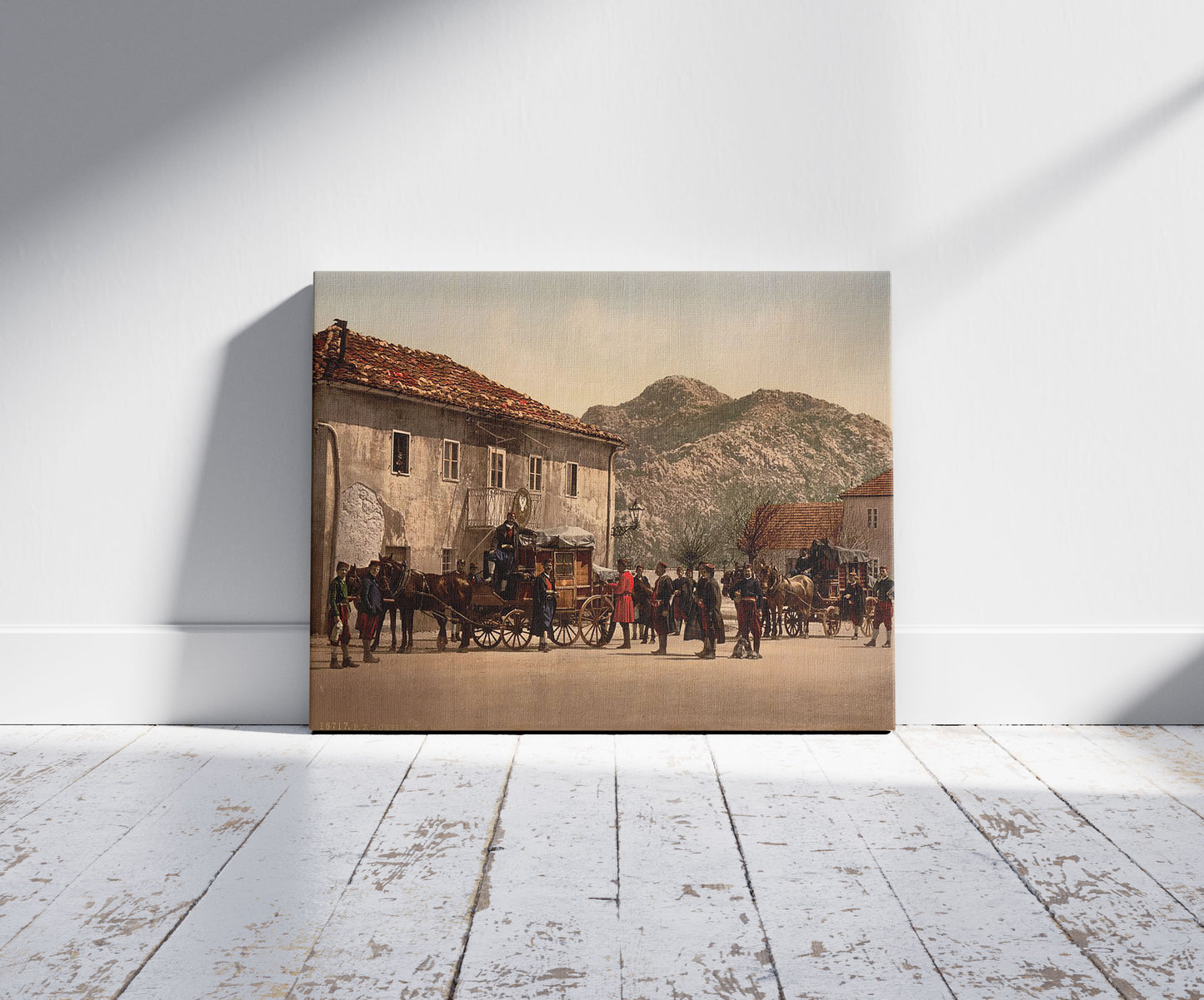 A picture of Arrival of the post, Cetinje, Montenegro