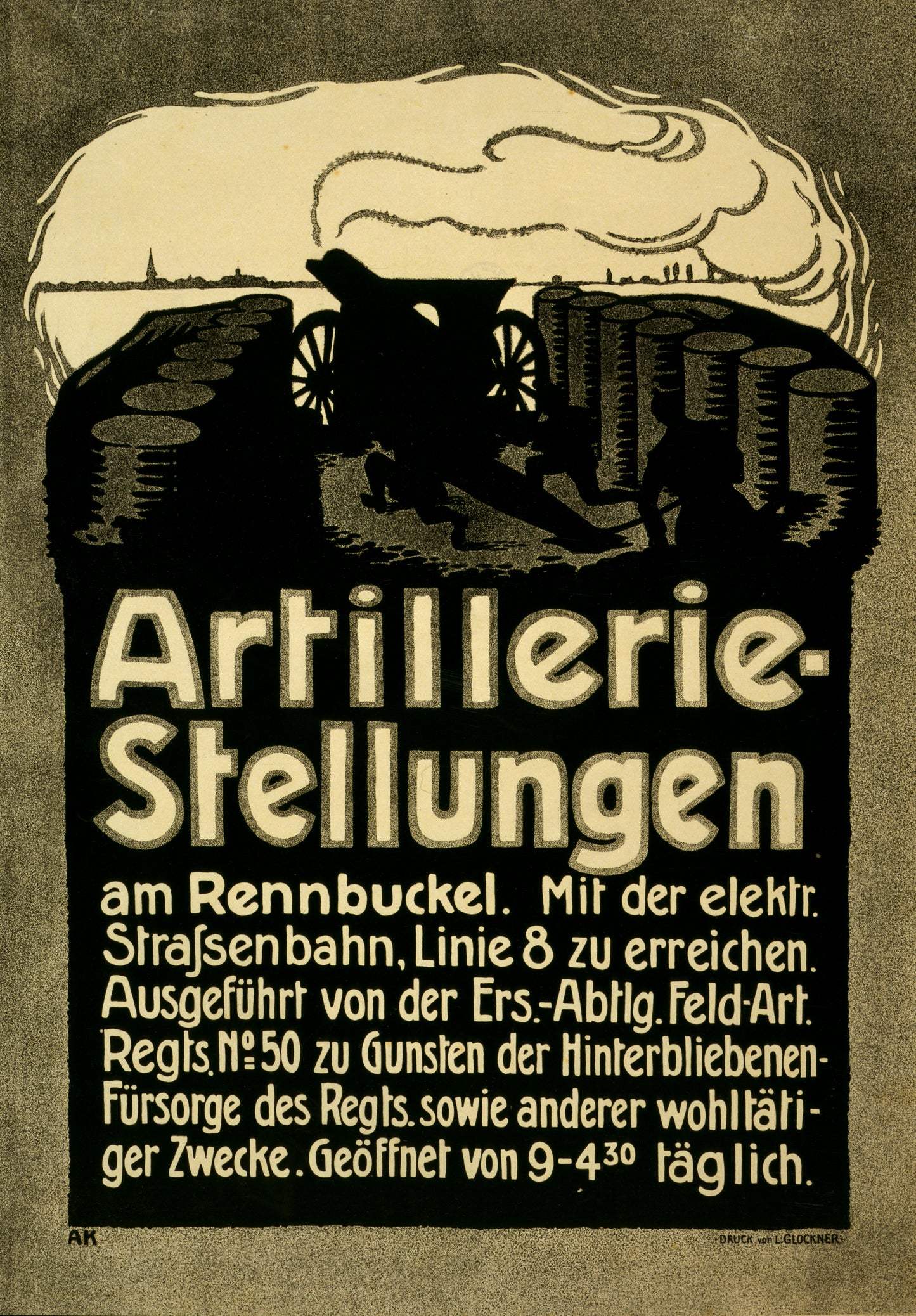 A picture of Artillerie-Stellungen