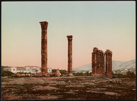 A picture of Athènes. Temple de Jupiter Olympien