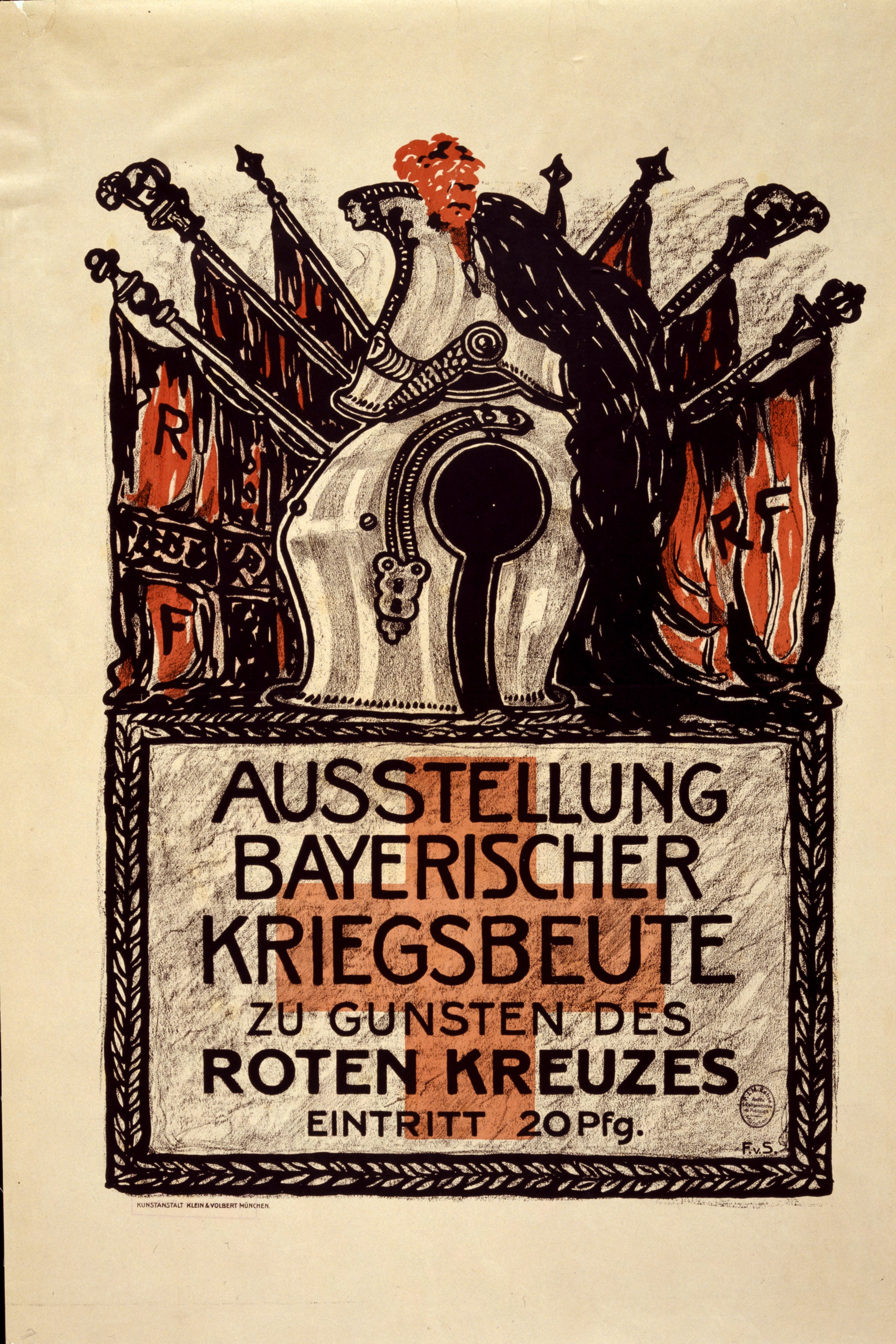 A picture of Ausstellung Bayerischer Kriegsbeute zu gunsten des Roten Kreuzes