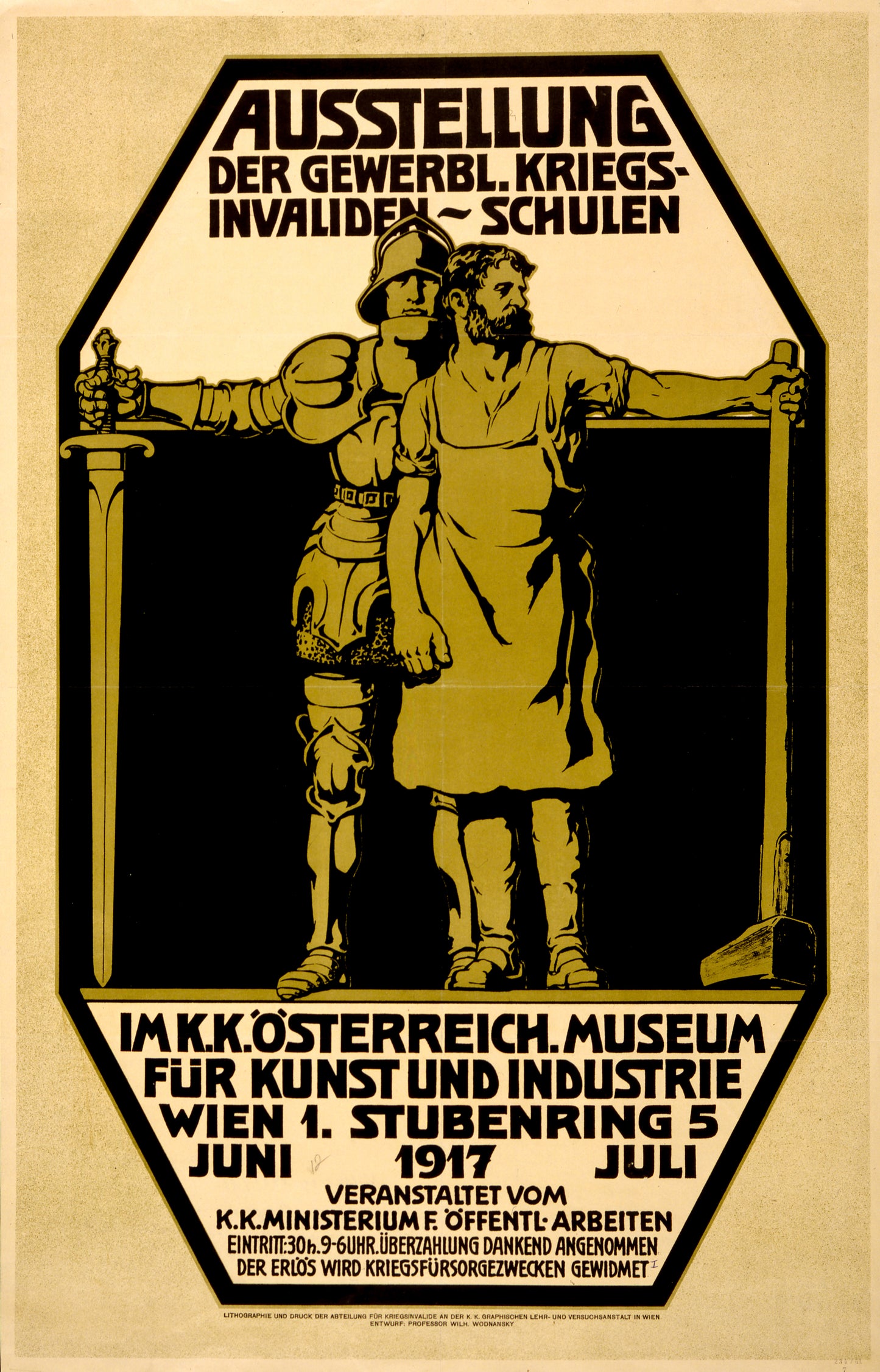 A picture of Ausstellung der gewerbl. Kriegsinvaliden Schulen