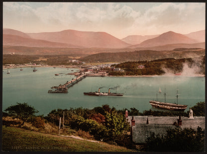 A picture of Bangor from Anglesey, Wales
