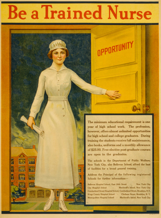 A picture of Be a trained nurse