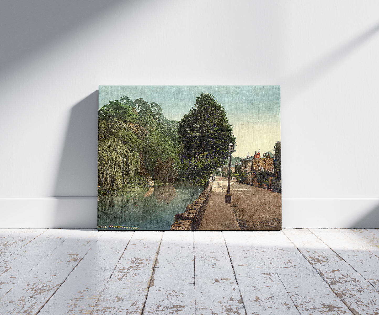 A picture of Bonchurch Pond, I., Isle of Wight, England