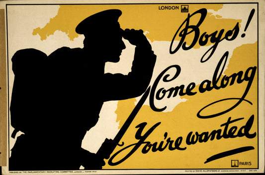 A picture of Boys! Come along, you're wanted