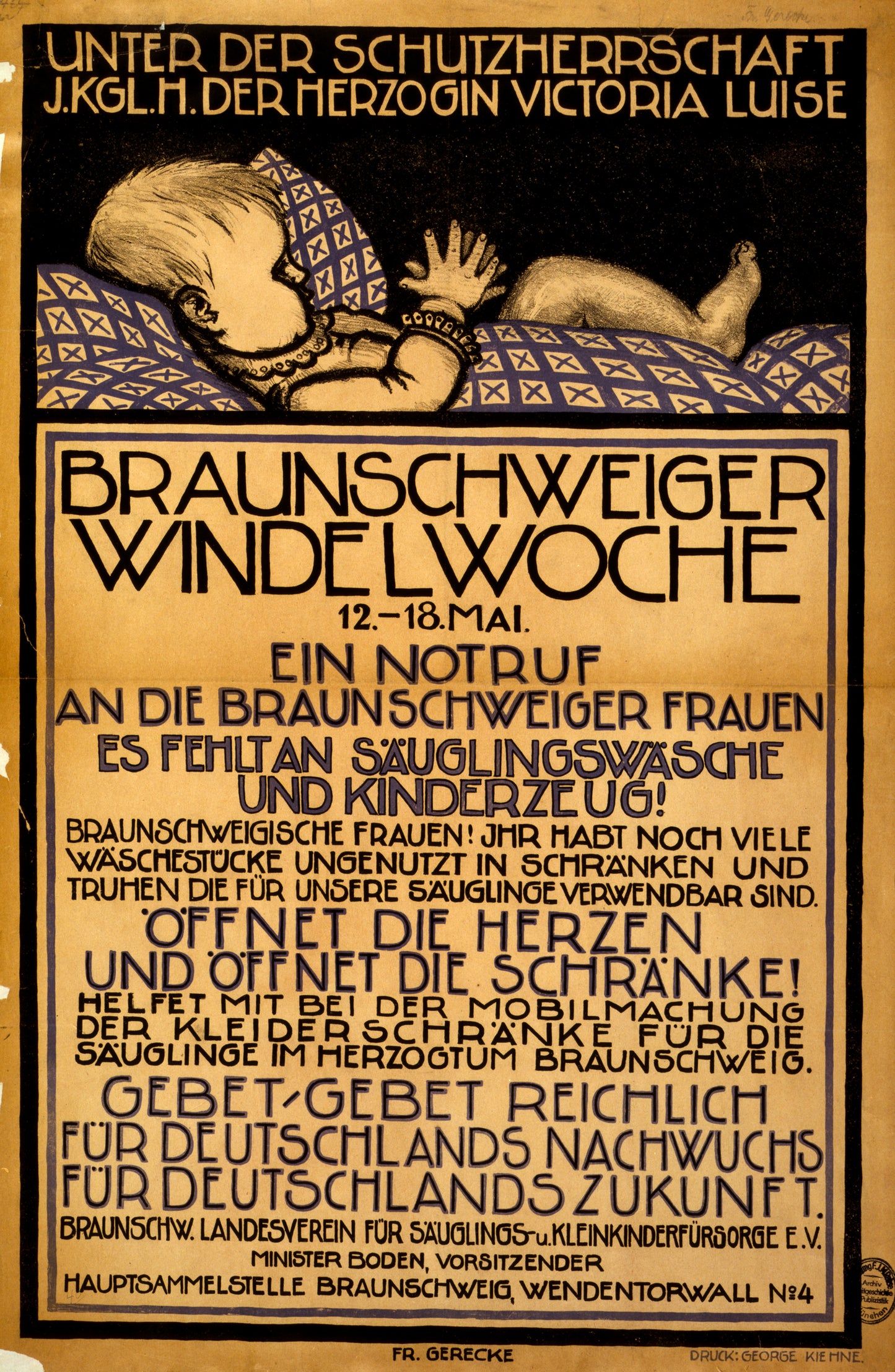 A picture of Braunschweiger Windelwoche, 12.-18. Mai, ein Notruf an die Braunschweiger Frauen ...