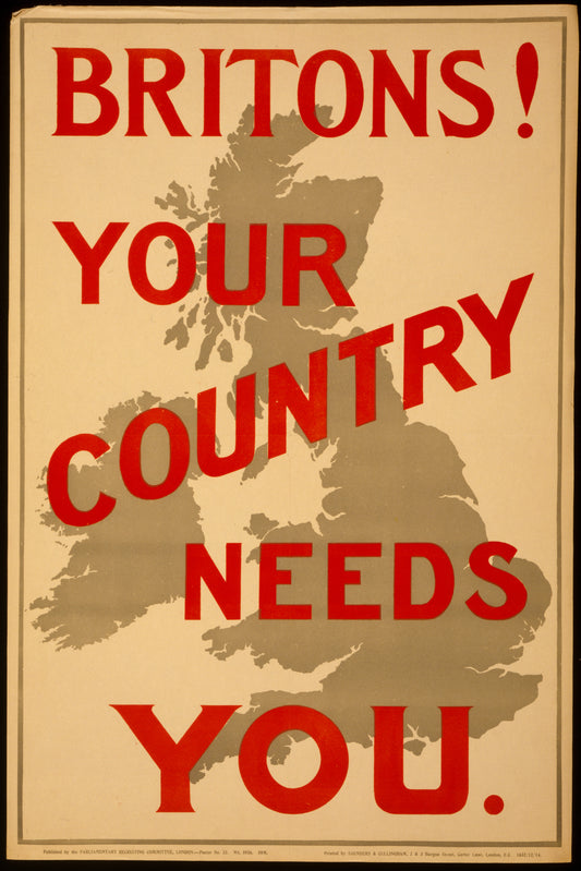 A picture of Britons! Your country needs you