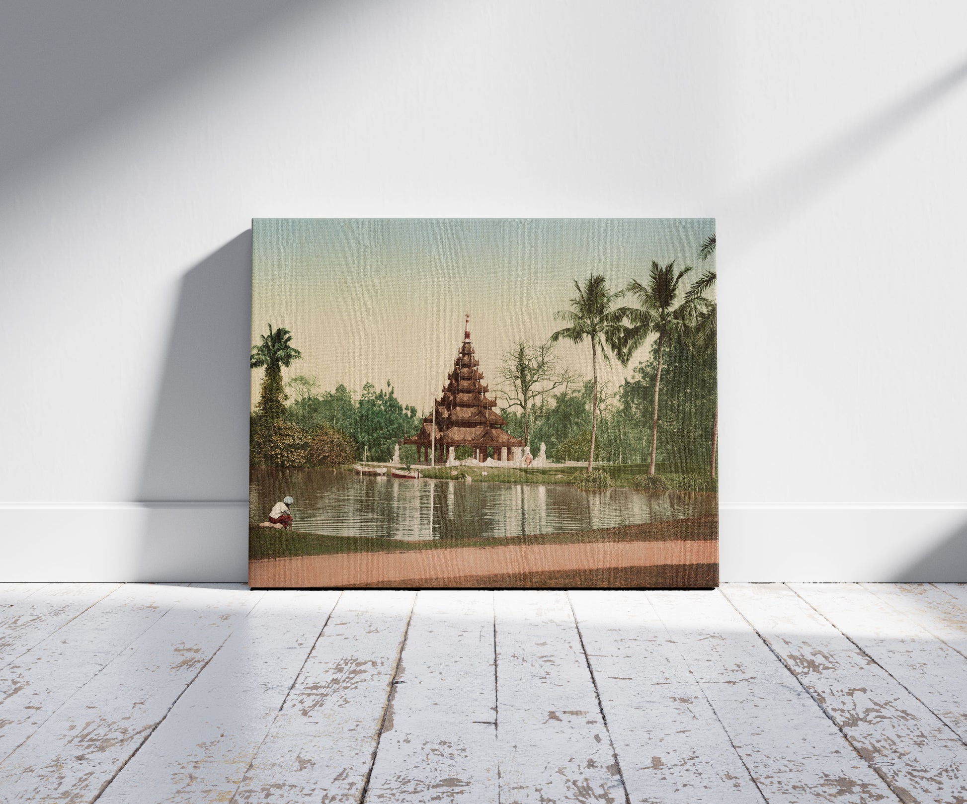 A picture of Calcutta Eden Garden with Burmese pagoda