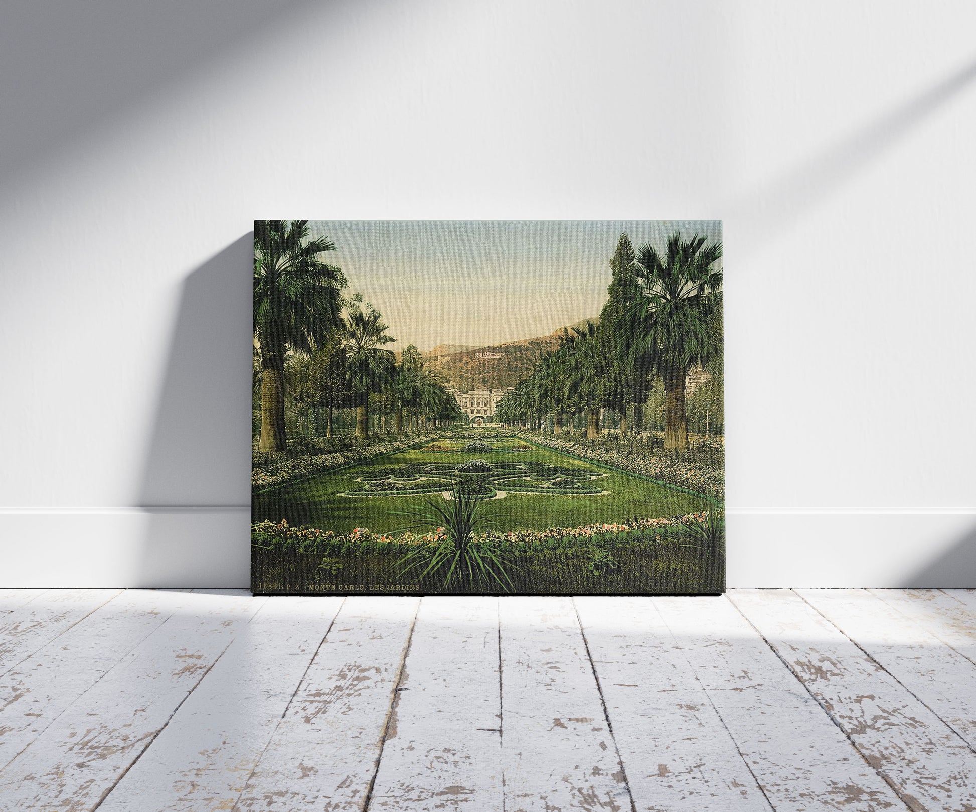 A picture of Casino entrance, the gardens, Monte Carlo, Riviera 