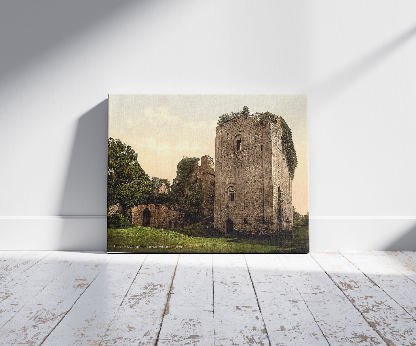 A picture of Castle, the keep, Goodrich, England