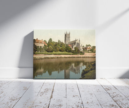 A picture of Cathedral, S. E., Worcester, England