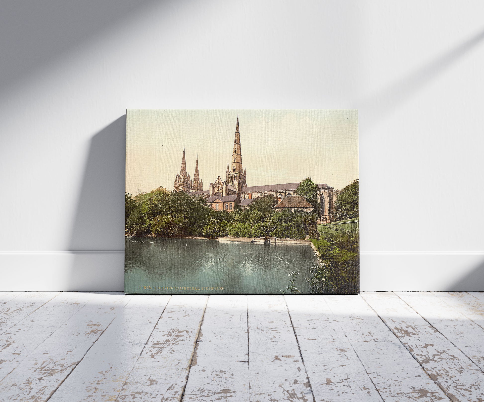 A picture of Cathedral, South Side, Lichfield, England