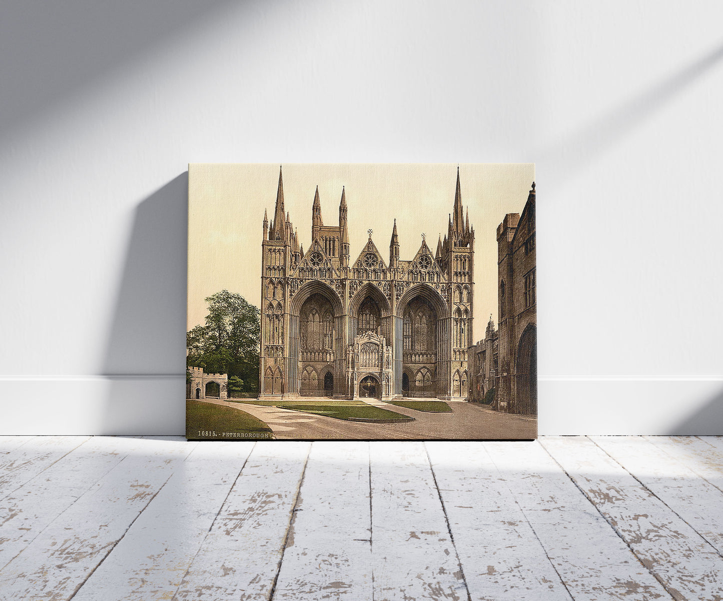 A picture of Cathedral, west front, Peterborough, England