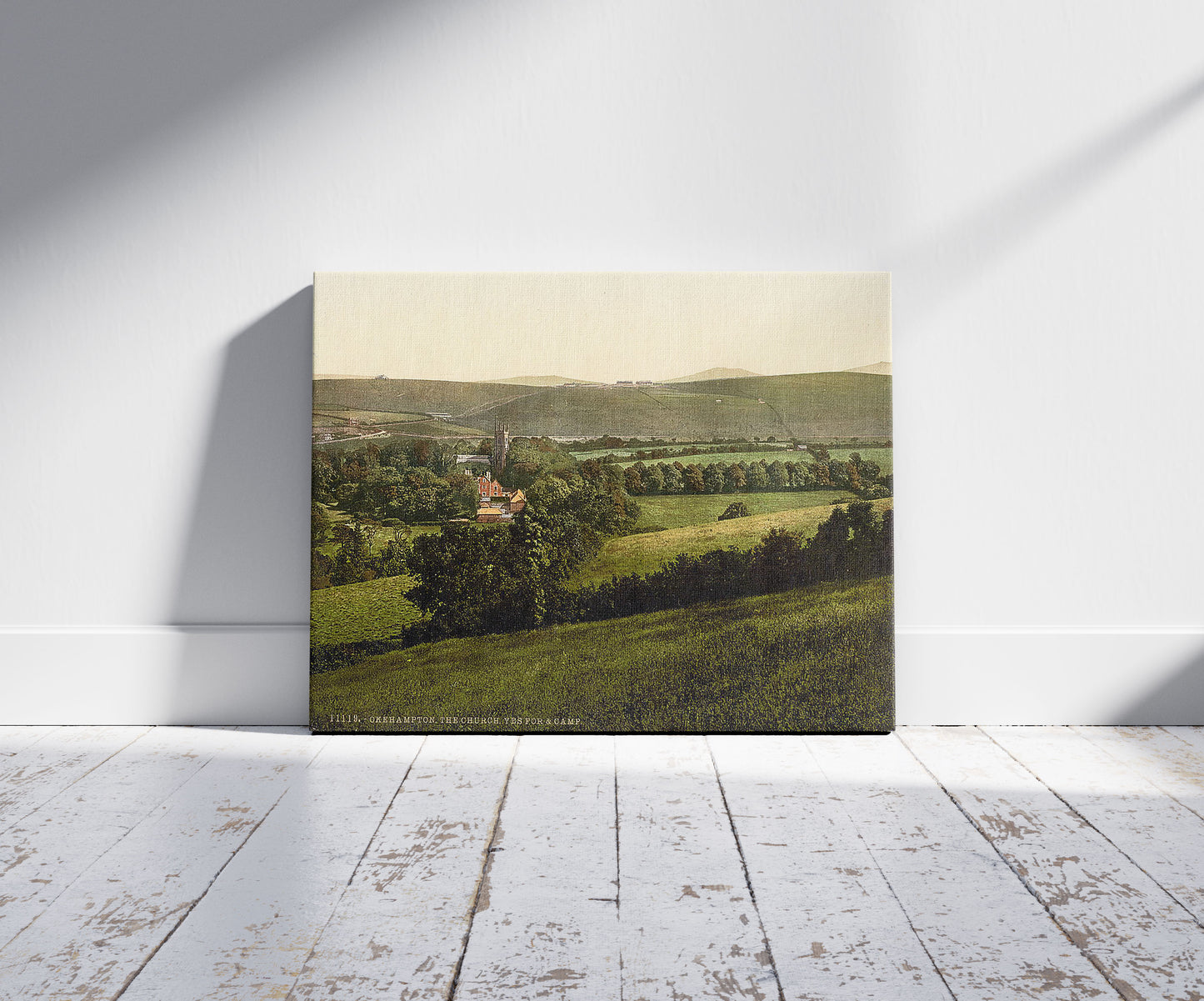 A picture of Church, Yes-Tor and Beacon, Okehampton, England