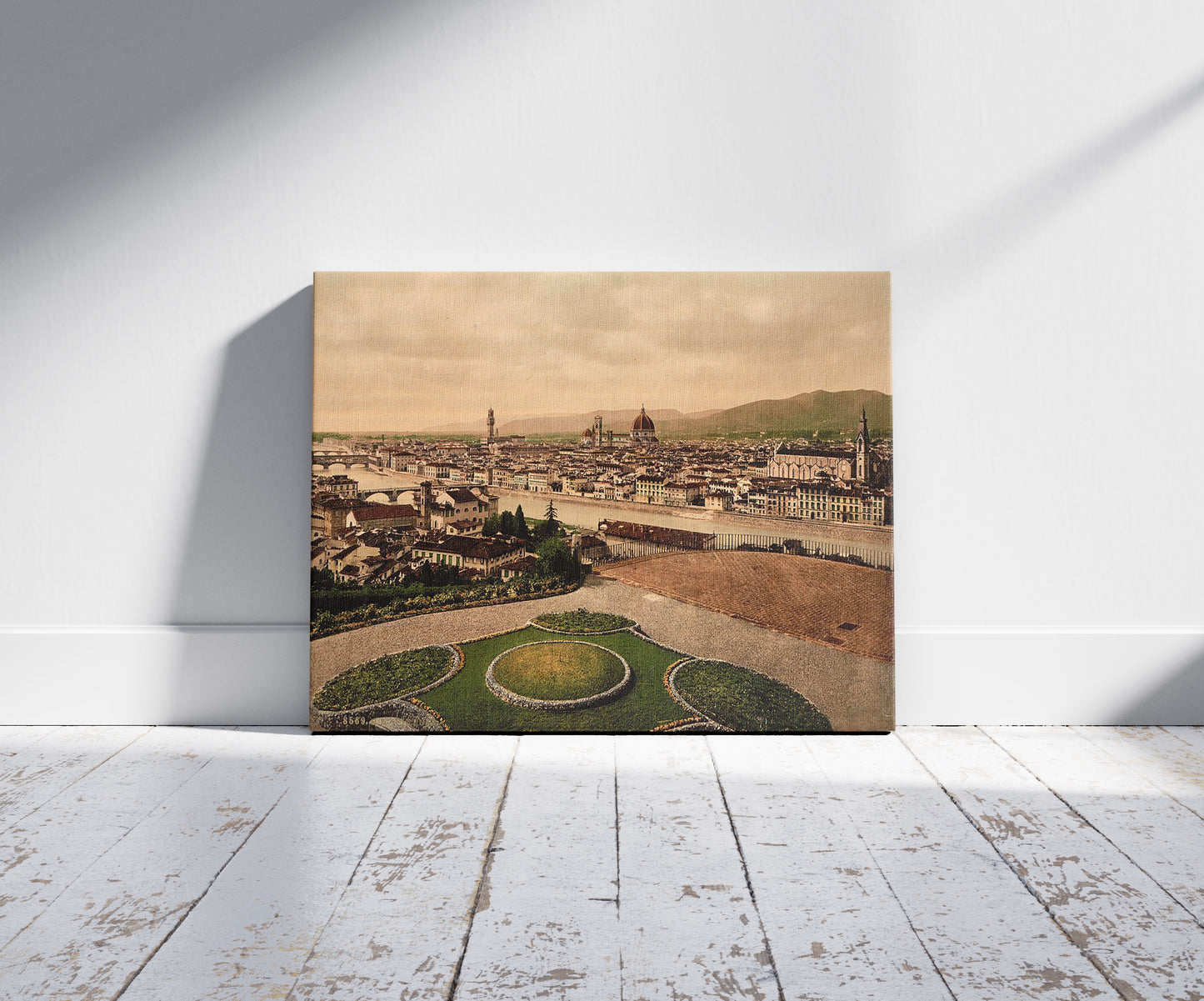 A picture of Cityscape view looking toward cathedral, Florence, Italy