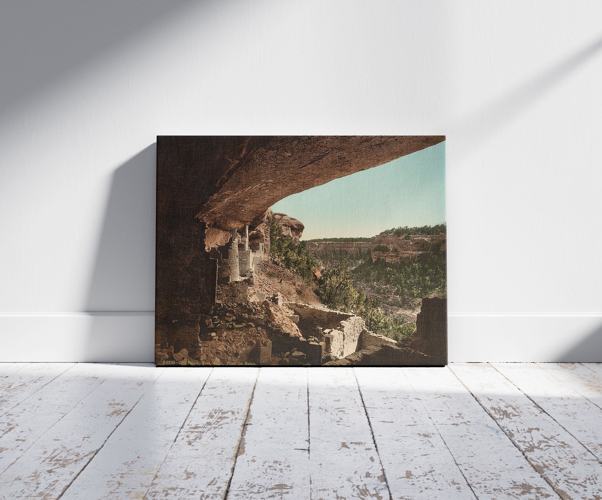 A picture of Cliff Palace, Mesa Verde, from the ruins