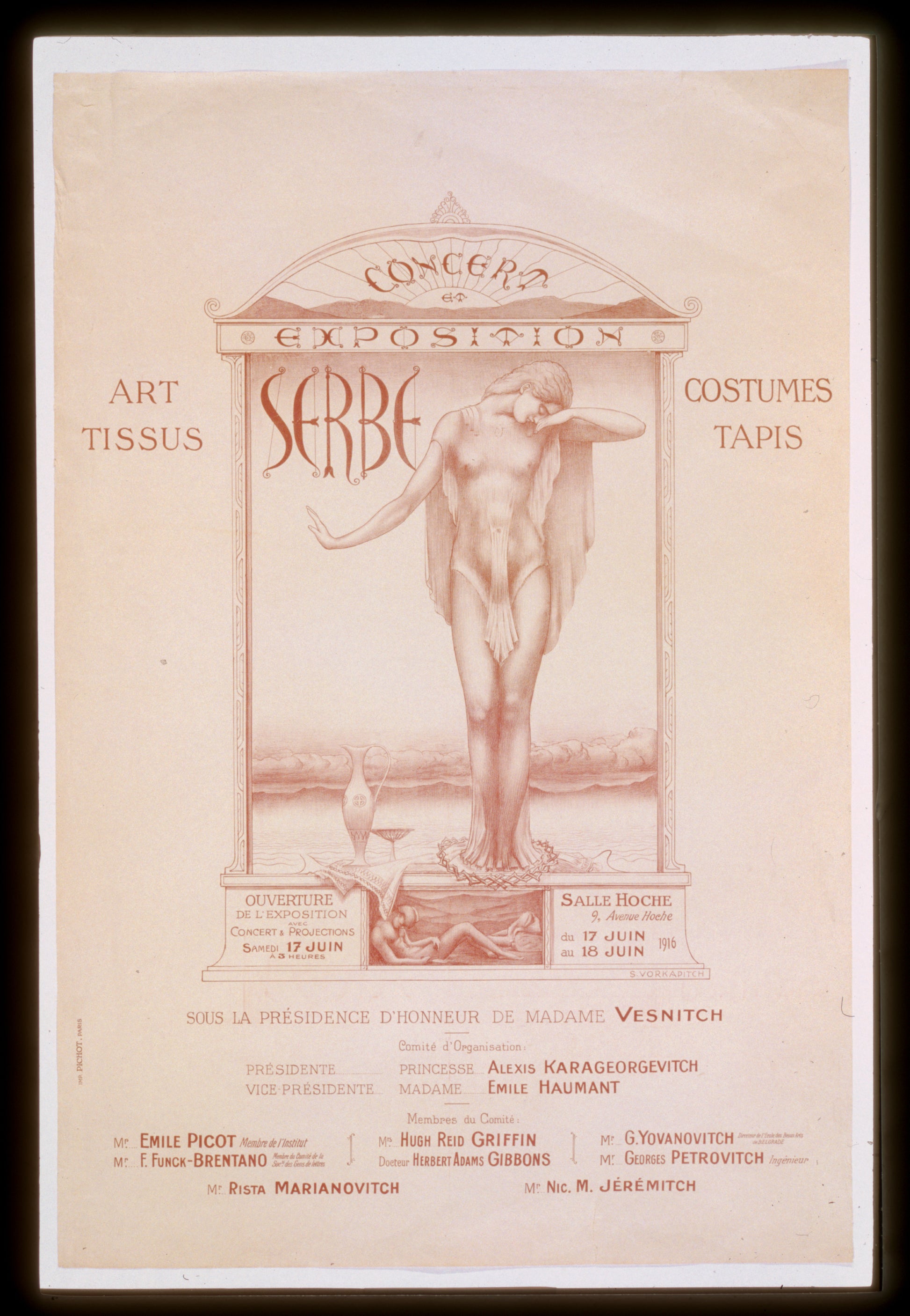 A picture of Concert et exposition serbe