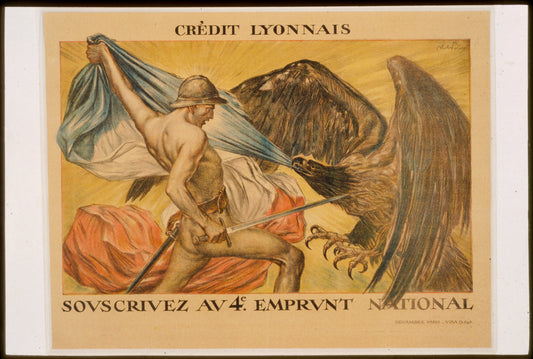 A picture of Crédit Lyonnais. Souscrivez au 4e Emprunt National