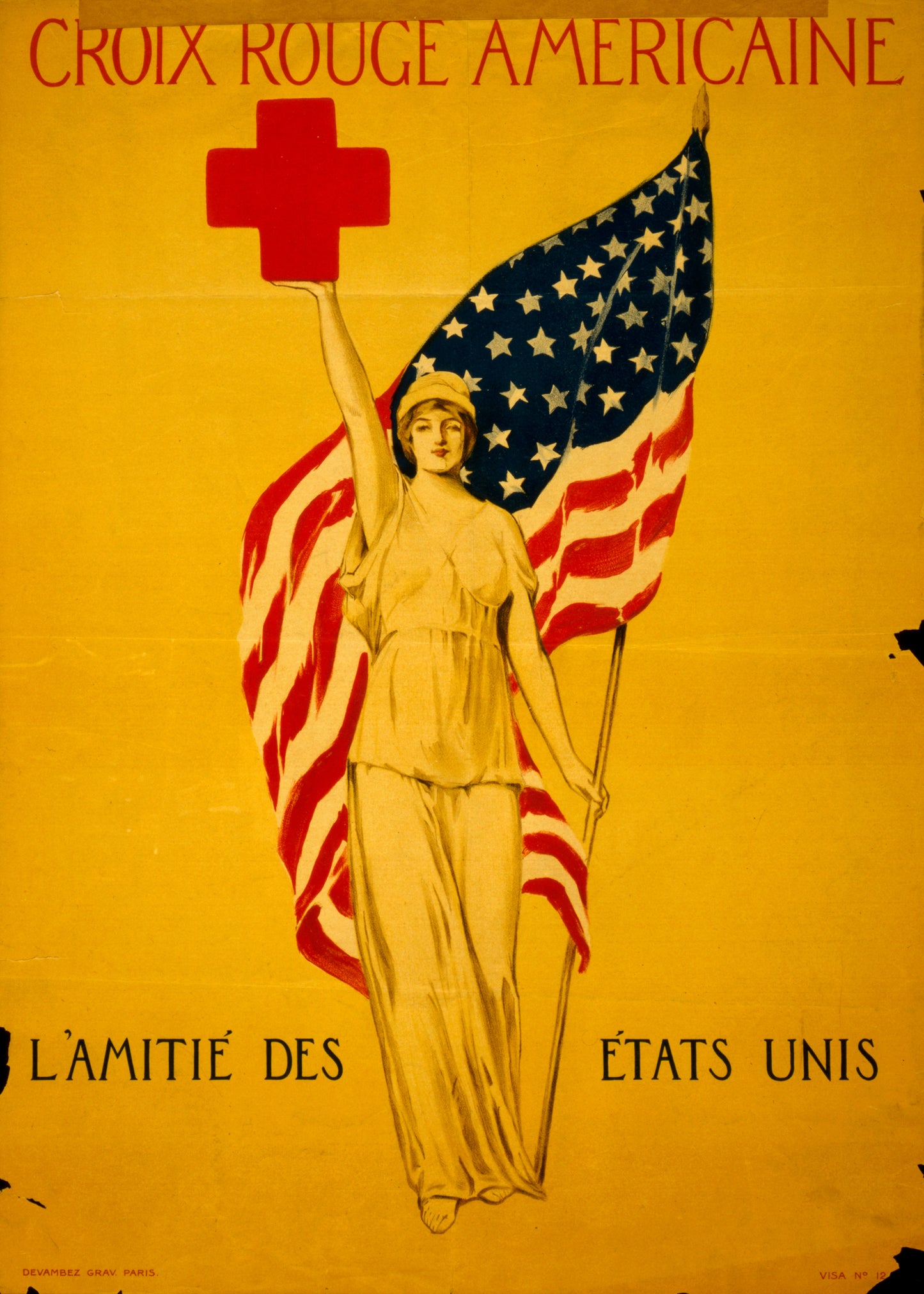 A picture of Croix Rouge Americaine L'Amitié des États Unis.